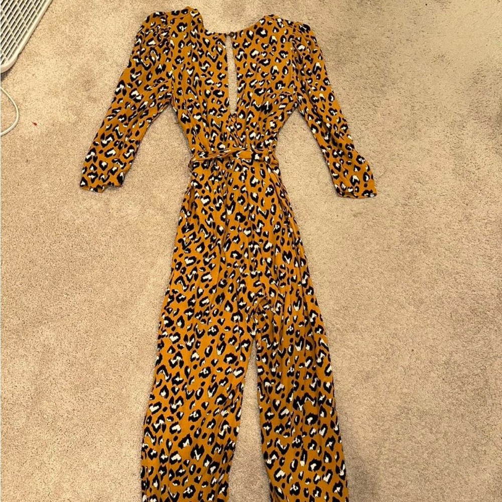 Cleobella Leopard Print Jumpsuit - Picture 5 of 6